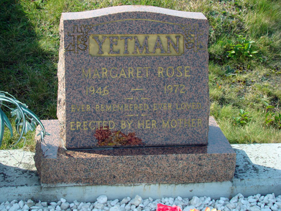 Margaret ROSE Yetman