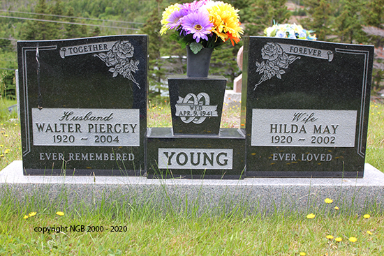 Walter Piercey Young & Hilda May Young
