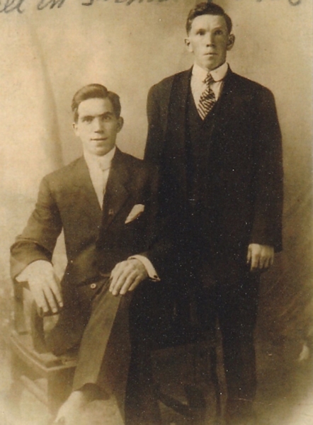 Hubert & Gasgar Charles Garland - c1916