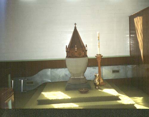 St. James Anglican Church - Baptismal Font