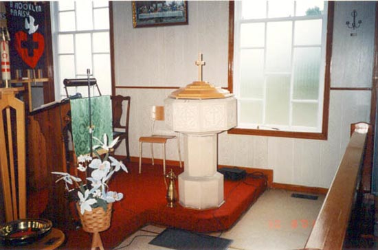 St. John the Devine Font of New Church