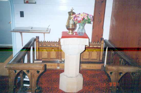 St. Peter's Anglican Church Font