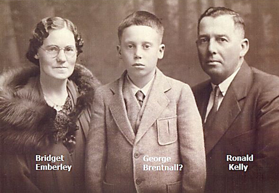 Bridget Emberley, George Brentnall? & Ronald Kelly