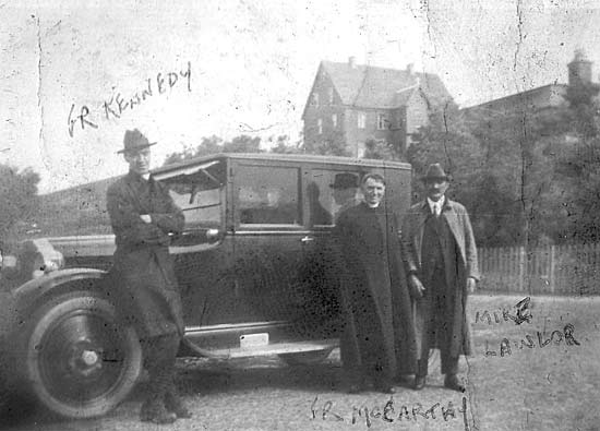 Father Kennedy, Father McCarthy & Mike Lawlor - 1920's
