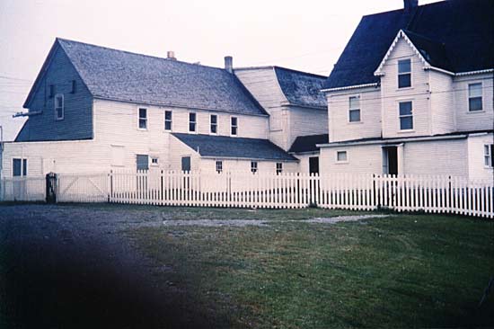 Back View of Renews Convent, School