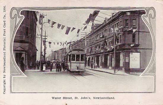 Water Street looking East 1904