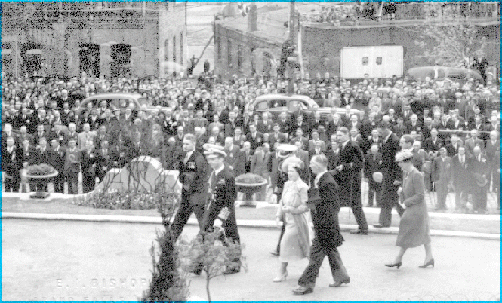 King George VI and Queen Elizabeth