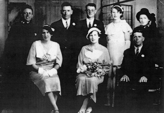 Rideout Wedding, 1935