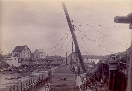 Tramway at Mine's Pond, Pilley's Island