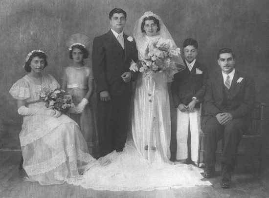 Margaret Dominic Wedding Photo - 1939