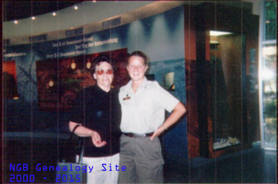 Helen Small in the Museum