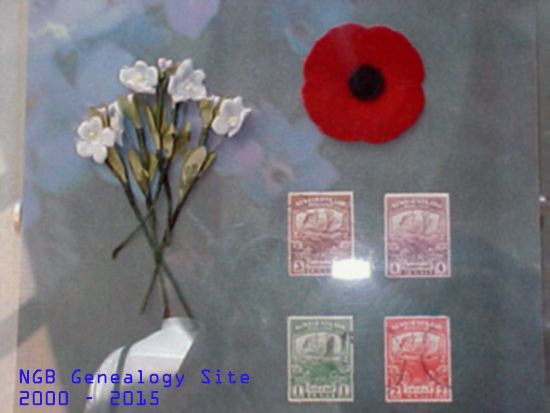 Forget-Me-Nots, Poppy and Newfoundland Stamps