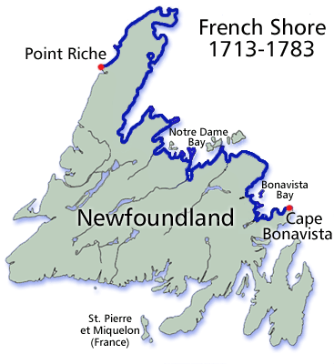 French Shore 1713