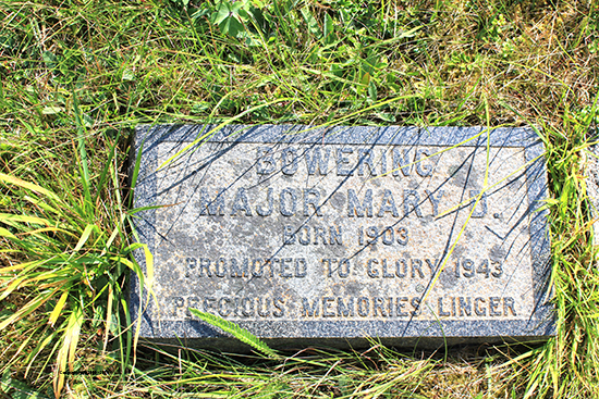 Major Mary D. Bowering