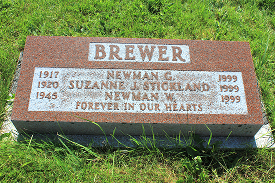 Newman G., Suzanna J. & Newman W. Brewer