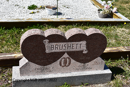 Caroline F. & Guy P. Brushett