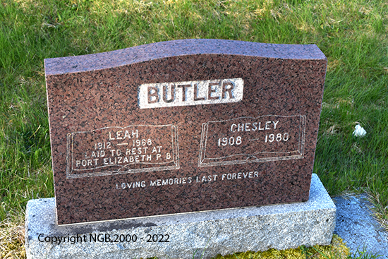 Chesley & Leah Butler