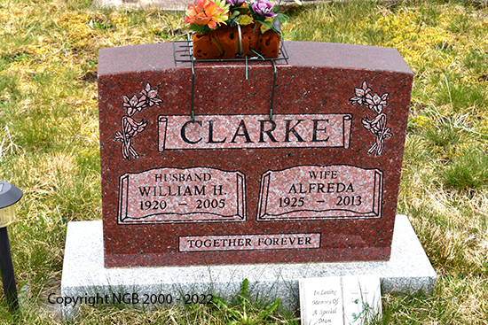 William H. & Alfreda Clarke