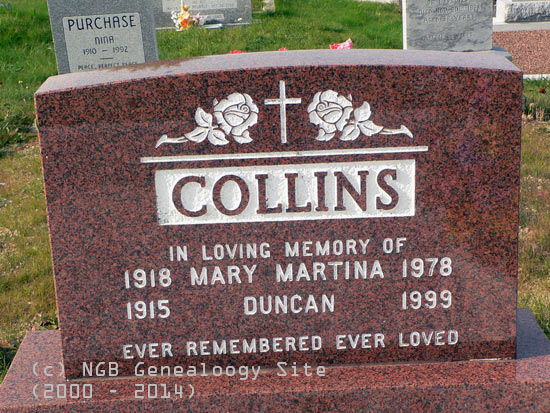 Mary Martina and Duncan Collins