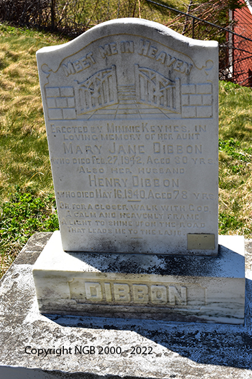 Henry & Mary Jane Dibbon