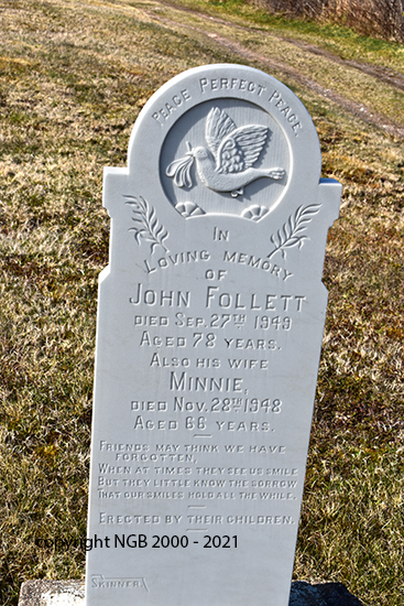 John & Minnie Follett