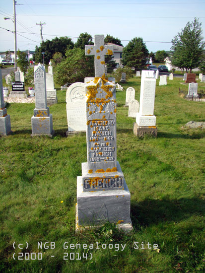 Rev Isaac and Mary Ellen French