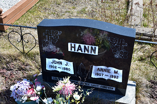 John J. & Annie M. Hann