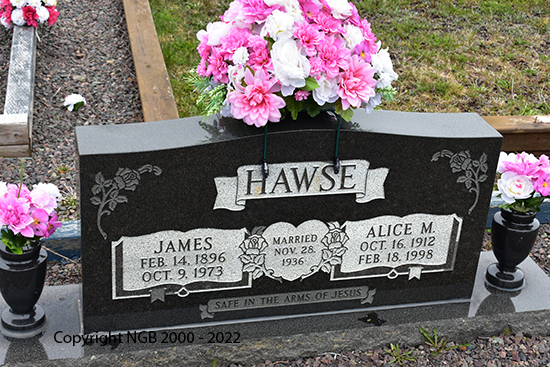 James & Alice Hawse
