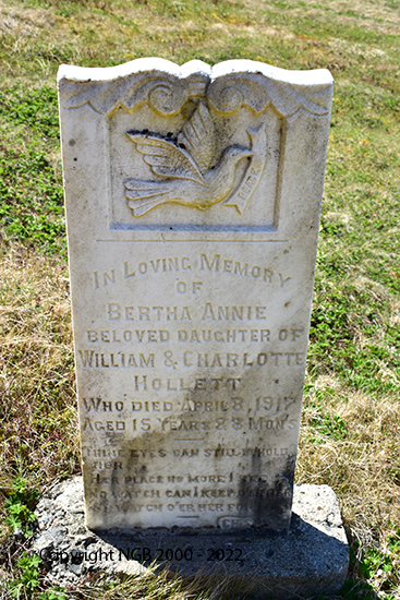 Bertha Annie Hollett