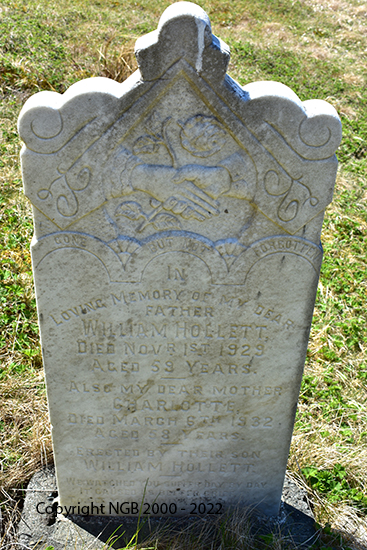 William & Charlotte Hollett