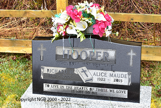 Richard H. & Alice Naude Hooper