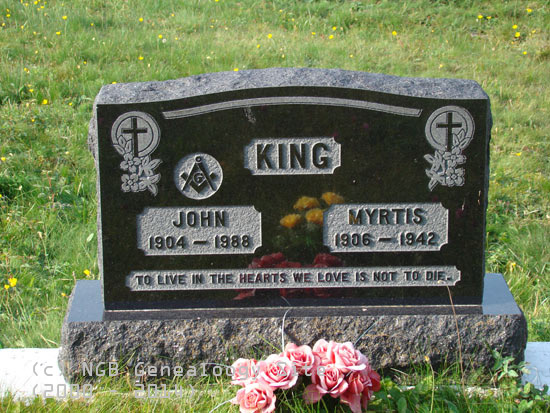 John and Myrtis King