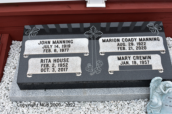 John, Marion Manning & Rita House