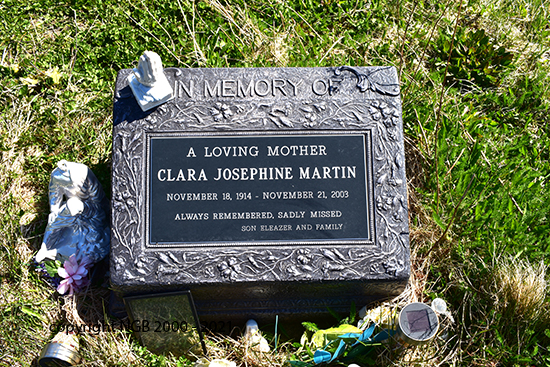 Clara Josephine Martin