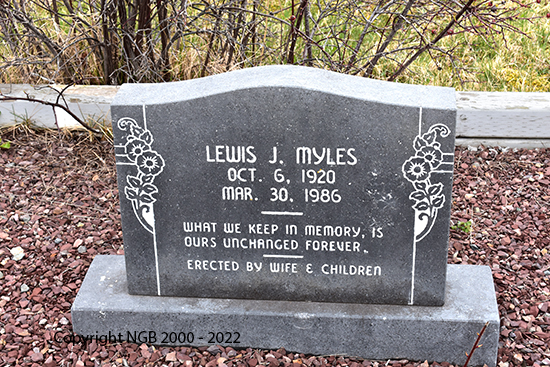 Lewis J. Myles