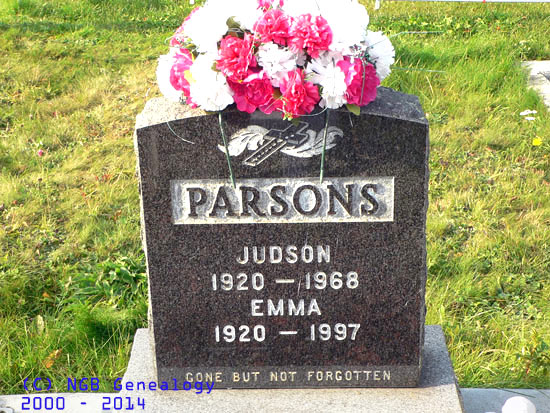 Judson and Emma Parsons