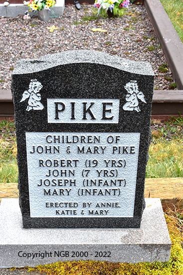 Robert, John, Joseph & Mary Pike
