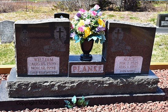 William & Alice Planke