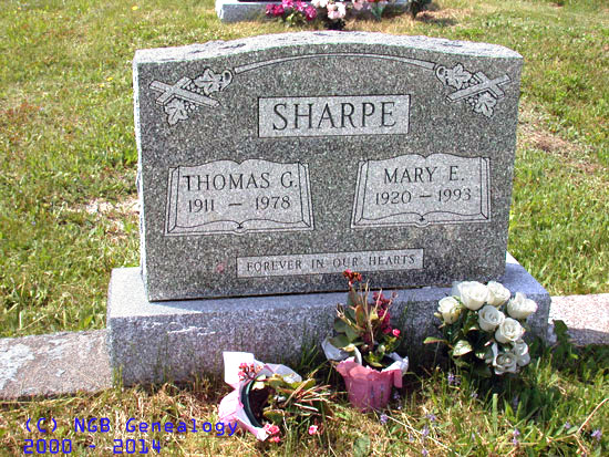 Thomas and Mary Sharpe