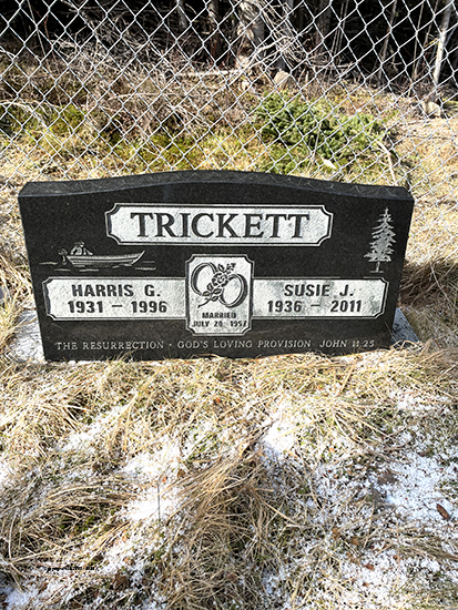 Harris G. & Susie J. Trickett