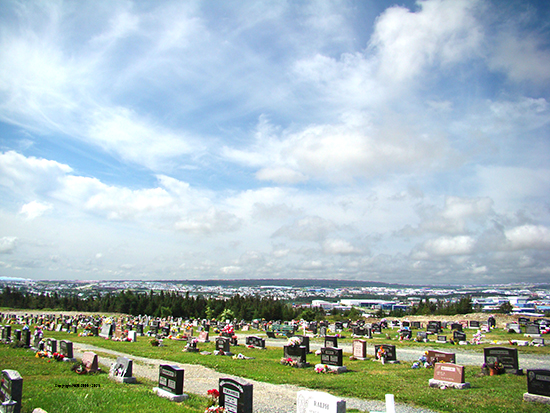 View of Cemetery