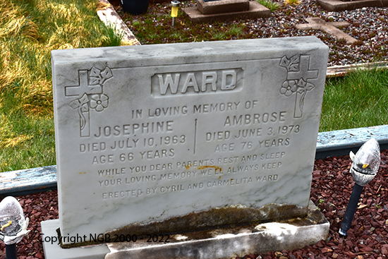 Josephine & Ambrose Ward