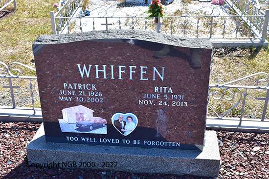 Patrick & Rita Whiffen
