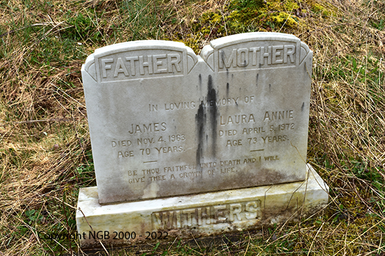 James & Laura Annie Withers