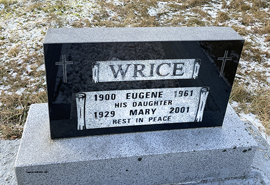 Eugene & Mary Wrice