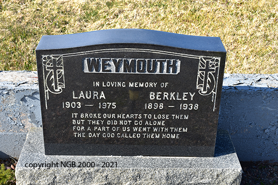 Berkley & Laura Weymouth